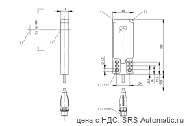 RFID головка чтения/записи Balluff BIS VM-345-401-S4 - RFID головка чтения/записи Balluff BIS VM-345-401-S4