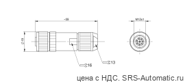 Разъем Balluff BCC M478-0000-1A-000-43X834-000 - Разъем Balluff BCC M478-0000-1A-000-43X834-000