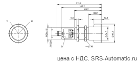 Ультразвуковой датчик расстояния Balluff BUS M30M1-XC-35/340-S92K - Ультразвуковой датчик расстояния Balluff BUS M30M1-XC-35/340-S92K