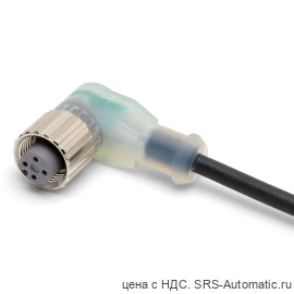 Соединитель и кабель XS2F-M12PVC4A10MPLED - Соединитель и кабель XS2F-M12PVC4A10MPLED