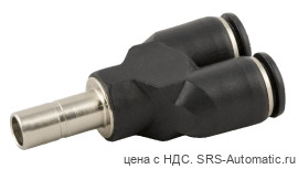 Y-образный соединитель цанговый стержневой aignep 55315 00 002 - Y-образный соединитель цанговый стержневой aignep 55315 00 002