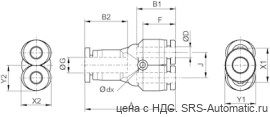 Aventics Серия QR1-S стандарт – R412005082 - Aventics Серия QR1-S стандарт – R412005082