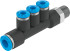 Festo QST3-1/4-8-6 Штуцер - Festo QST3-1/4-8-6 Штуцер