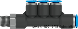 Festo QST3-1/4-8-6 Штуцер - Festo QST3-1/4-8-6 Штуцер