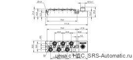 Распределительная коробка Balluff BPI 6M303P-5K-B0-SM4CT - Распределительная коробка Balluff BPI 6M303P-5K-B0-SM4CT