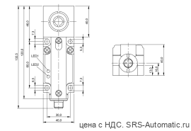 Индуктивный датчик Balluff BES 517-132-M3-H-S4 - Индуктивный датчик Balluff BES 517-132-M3-H-S4