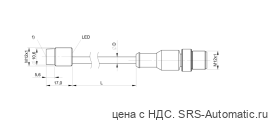 Индуктивный датчик Balluff BES M12EA-NSC60F-EP00,3-GS04 - Индуктивный датчик Balluff BES M12EA-NSC60F-EP00,3-GS04