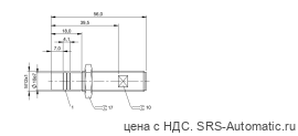 Индуктивный датчик Balluff BHS B249V-PSD15-S04 - Индуктивный датчик Balluff BHS B249V-PSD15-S04