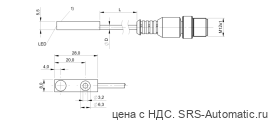 Индуктивный датчик Balluff BES R13EC-PSC20B-ES00,2-GS04-106 - Индуктивный датчик Balluff BES R13EC-PSC20B-ES00,2-GS04-106