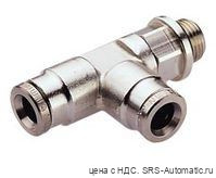 102680828 Drehbare T-Einschraubverschr. ø8mm G1/4 seitlich - 102680828 Drehbare T-Einschraubverschr. ø8mm G1/4 seitlich