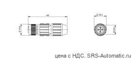 Разъем Balluff BCC M435-0000-1A-000-43X434-000 - Разъем Balluff BCC M435-0000-1A-000-43X434-000