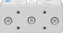 Festo DFM-40-80-P-A-GF Цилиндр с направляющими - Festo DFM-40-80-P-A-GF Цилиндр с направляющими