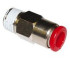 C01240838 Gerade Verschraubung absperrend Ø8, R3/8 - C01240838 Gerade Verschraubung absperrend Ø8, R3/8