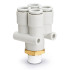 SMC KQ2-UD04-02S Коллектор цанговый с резьбой и четырьмя выходами - SMC KQ2-UD04-02S Коллектор цанговый с резьбой и четырьмя выходами