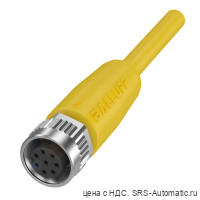 Разъем с кабелем Balluff BCC M418-0000-1A-069-PX4825-200-C033
