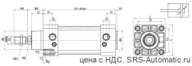 Двустороннего действия амортизированный с магнитным кольцом eh 200 0400 t - Двустороннего действия амортизированный с магнитным кольцом eh 200 0400 t