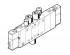 Festo CPE10-M1BH-5/3GS-QS6-B Распределитель - Festo CPE10-M1BH-5/3GS-QS6-B Распределитель