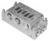 CQM/22253/3/27 Verkettungsplatte ISO2 G3/8 unten und seitlich - CQM/22253/3/27 Verkettungsplatte ISO2 G3/8 unten und seitlich