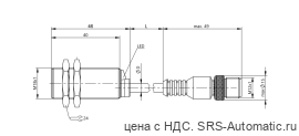 Индуктивный датчик Balluff BES M18MG-GSC70B-BP00,3-GS04 - Индуктивный датчик Balluff BES M18MG-GSC70B-BP00,3-GS04