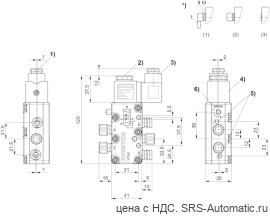 Aventics 5/2-пневмораспределитель, Cерия 740-UL – R432038437 - Aventics 5/2-пневмораспределитель, Cерия 740-UL – R432038437