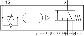 Festo VZA-3-1/4 Клапан задержки - Festo VZA-3-1/4 Клапан задержки