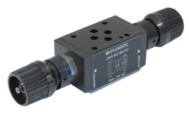 QTM3-RD/10N/CK3 - Дроссель регулируемый модульный монтаж, 350бар, А-В, дросселирование на напоре, ручка регулировки - QTM3-RD/10N/CK3 - Дроссель регулируемый модульный монтаж, 350бар, А-В, дросселирование на напоре, ручка регулировки