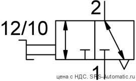 Festo HE-3-QS-10 Клапан отсечной - Festo HE-3-QS-10 Клапан отсечной