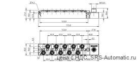 Распределительная коробка Balluff BPI AM3030-5K-B0-SM4CT - Распределительная коробка Balluff BPI AM3030-5K-B0-SM4CT