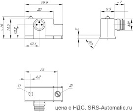 Aventics Датчик, Cерия ST9 – 0830100486 - Aventics Датчик, Cерия ST9 – 0830100486