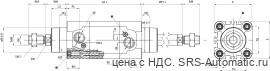 Двустороннего действия, амортизированный, с магнитным кольцом и двусторонним штоком xl 040 0350 - Двустороннего действия, амортизированный, с магнитным кольцом и двусторонним штоком xl 040 0350