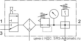 Festo LFR-1/8-D-MINI-KF Блок подготовки воздуха - Festo LFR-1/8-D-MINI-KF Блок подготовки воздуха