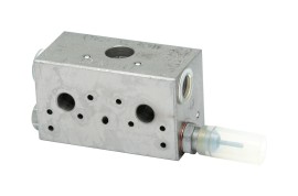2.C.105.D.2V.SX - Конечная секция питателя DPX, 2 выхода по 105 мм3/цикл, 30-300бар + визуальный индикатор слева - 2.C.105.D.2V.SX - Конечная секция питателя DPX, 2 выхода по 105 мм3/цикл, 30-300бар + визуальный индикатор слева