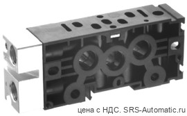 Aventics Монтажная плита, Присоединения 2 и 4 сбоку – R412004386 - Aventics Монтажная плита, Присоединения 2 и 4 сбоку – R412004386