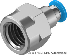 Festo QSF-1/4-4-B Штуцер - Festo QSF-1/4-4-B Штуцер