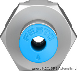 Festo QSF-1/4-4-B Штуцер - Festo QSF-1/4-4-B Штуцер