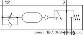 Festo VZOB-3-1/4 Клапан задержки - Festo VZOB-3-1/4 Клапан задержки