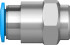 Festo QSF-1/4-12-B Штуцер - Festo QSF-1/4-12-B Штуцер