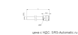 Индуктивный датчик Balluff BES G06EH1-PSC30B-S04G - Индуктивный датчик Balluff BES G06EH1-PSC30B-S04G