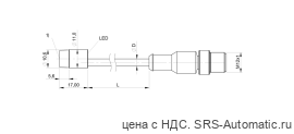 Индуктивный датчик Balluff BES G11EA-NSC60F-EP00,3-GS04 - Индуктивный датчик Balluff BES G11EA-NSC60F-EP00,3-GS04