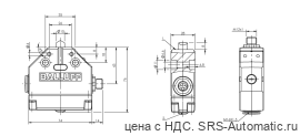 Одиночный выключатель Balluff BNS 819-FD-60-101-FD-S80R - Одиночный выключатель Balluff BNS 819-FD-60-101-FD-S80R