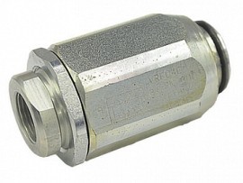 VRF01C - Дроссель одностороннего действия трубного монтажа, G1/4", 25л/мин, 350бар - VRF01C - Дроссель одностороннего действия трубного монтажа, G1/4", 25л/мин, 350бар