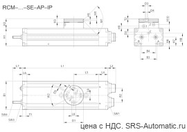 Aventics Поворотный модуль, Cерия RCM-SE – R412000404 - Aventics Поворотный модуль, Cерия RCM-SE – R412000404