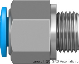 Festo QSM-G1/8-6 Штуцер - Festo QSM-G1/8-6 Штуцер