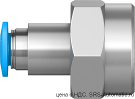 Festo QSF-3/8-6-B Штуцер - Festo QSF-3/8-6-B Штуцер