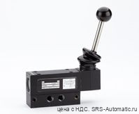 M/1702/86 5/2-Wegeventil G1/4 Hebel / Feder