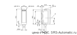 Оптический датчик Balluff BOS 6K-PU-LK10-02 - Оптический датчик Balluff BOS 6K-PU-LK10-02