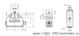 Одиночный выключатель Balluff BNS 819-FR-60-101-S4R - Одиночный выключатель Balluff BNS 819-FR-60-101-S4R