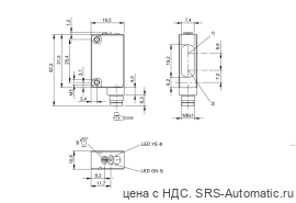 Оптический датчик Balluff BOS 5K-PO-RR10-S49 - Оптический датчик Balluff BOS 5K-PO-RR10-S49