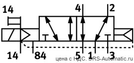 Festo VUVG-B14-M52-AZT-F-1R8L Распределитель - Festo VUVG-B14-M52-AZT-F-1R8L Распределитель
