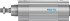 Festo DSBC-63-70-PPSA-N3 Пневмоцилиндр - Festo DSBC-63-70-PPSA-N3 Пневмоцилиндр